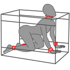 SECRET DOME - KINK CLUB LA NICHE CABINE NOIR ET ROUGE