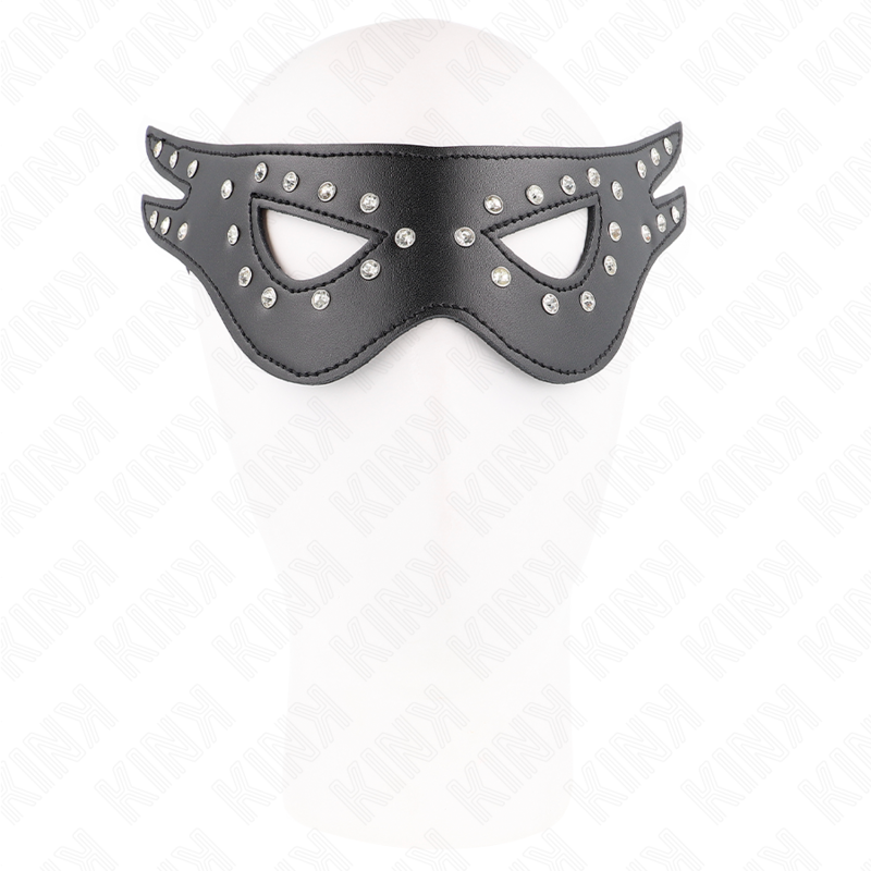 KINK - SEXY KUNSTLEDER MASKE MODELL 2 27 x 13 CM