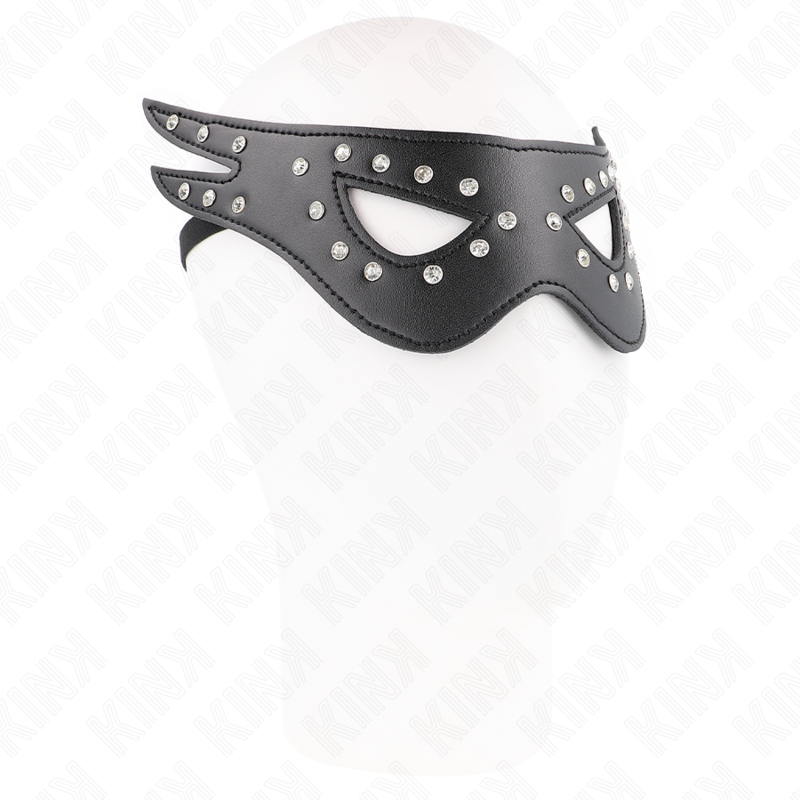 KINK - SEXY KUNSTLEDER MASKE MODELL 2 27 x 13 CM