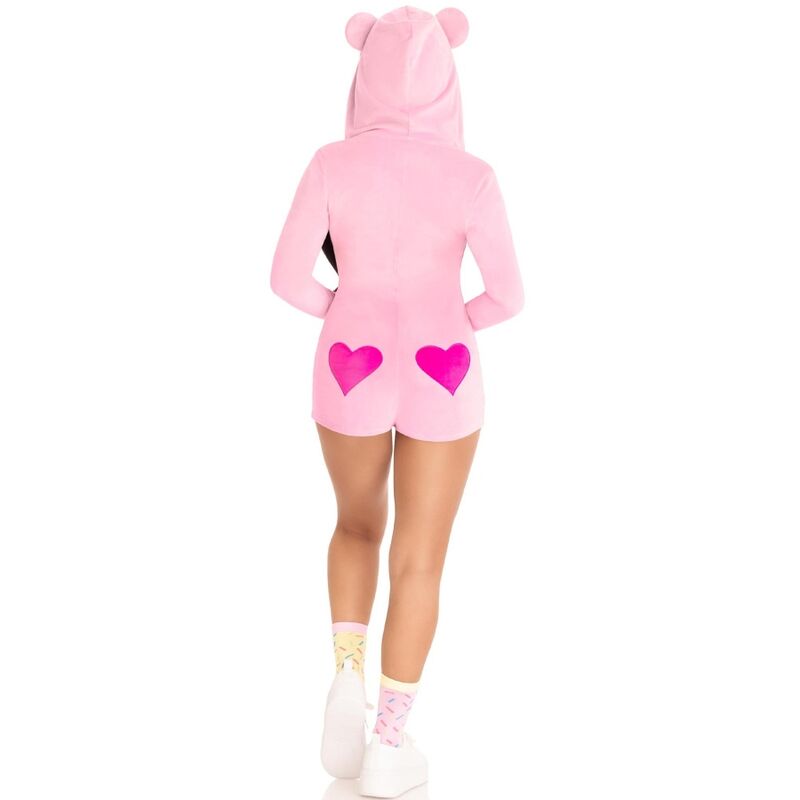 LEG AVENUE - TEDDYBÄR PLÜSCH BODY ROSA M