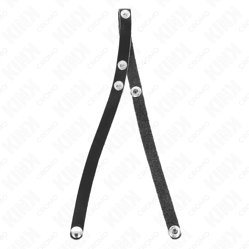 KINK – PENISRING AUS LEDER MIT DRUCKKNOPFVERSCHLUSS 39 X 1 CM