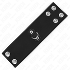 KINK - PENISRING AUS LEDER MIT DRUCKKNOPFVERSCHLUSS 18 X 5 CM