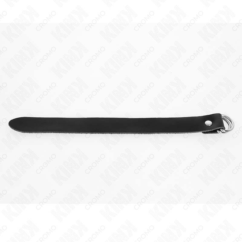 KINK - PENISRING AUS LEDER MIT DRUCKKNOPFVERSCHLUSS 22 X 2 CM