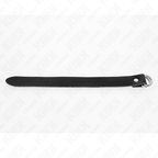 KINK - PENISRING AUS LEDER MIT DRUCKKNOPFVERSCHLUSS 22 X 2 CM