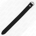 KINK - PENISRING AUS LEDER MIT DRUCKKNOPFVERSCHLUSS 22 X 2 CM