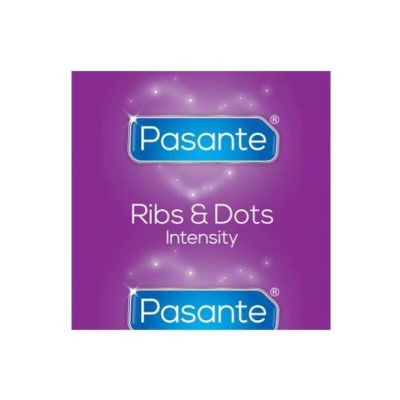 PASANTE - KONDOME INTENSITÄT RIPPEN & NOppen 144 STÜCK