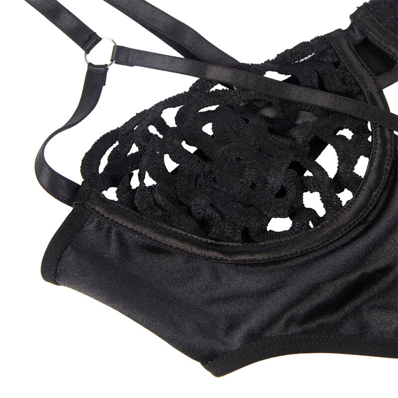 SUBBLIME - 954055 BODY AUS SPITZE SCHWARZ S/M