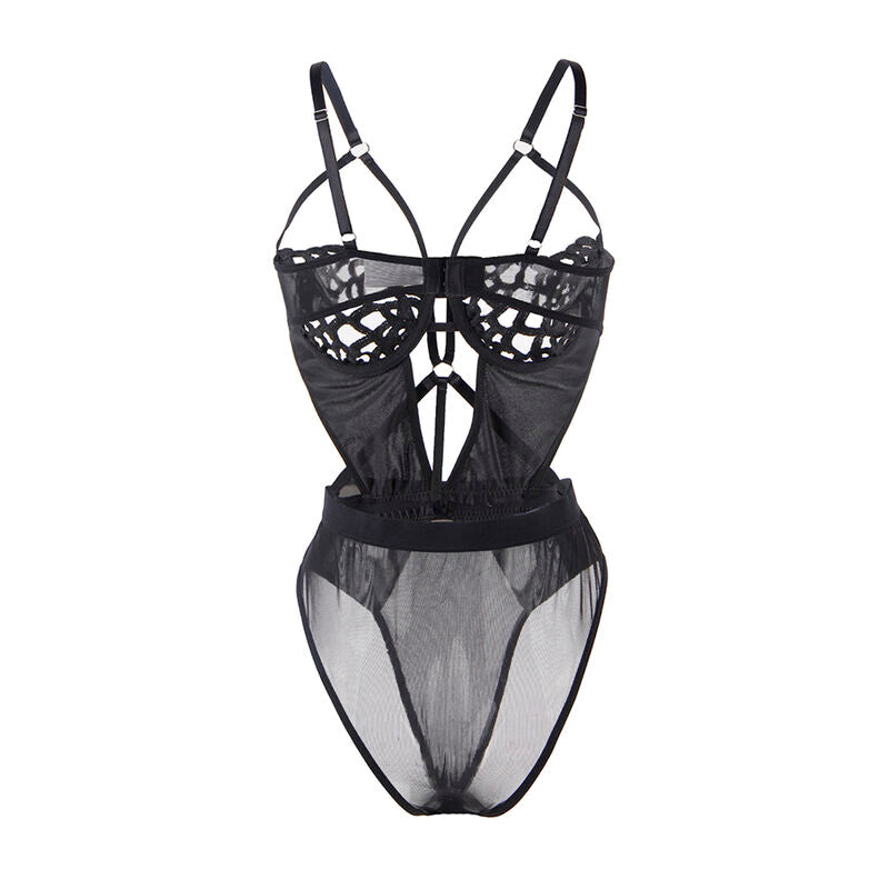 SUBBLIME - 954055 BODY AUS SPITZE SCHWARZ S/M
