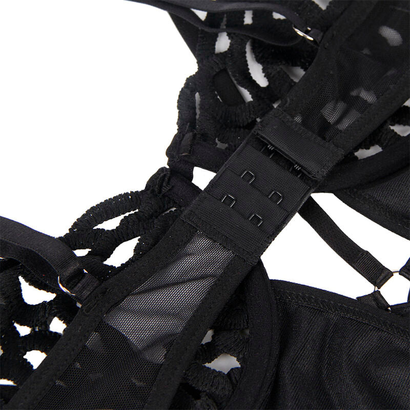 SUBBLIME - 954055 BODY AUS SPITZE SCHWARZ S/M