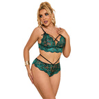 SUBBLIME - 954086 BH + SPITZENSLIP GRÜN S/M