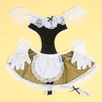 SUBBLIME - 954314 DAMEN-SEXYKOSTÜM SCHWARZ/WEISS L/XL