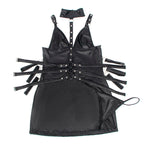 SUBBLIME - 954413 BODY BONDAGE AUS SCHWARZEM LEDER L/XL