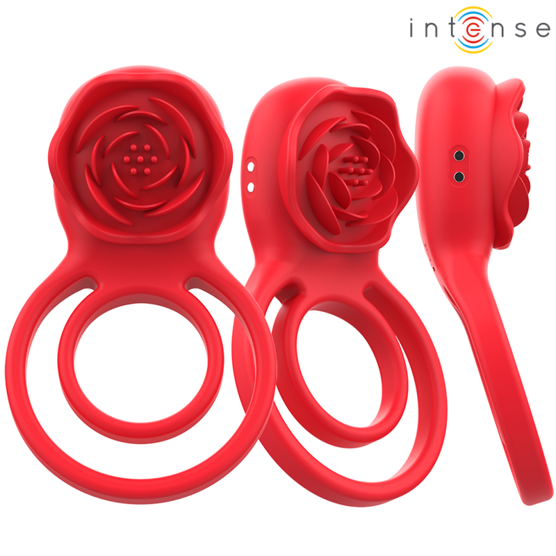 INTENSE - GAIL STIMULATOR ROSA 10 VIBRATIONS ROT FERNBEDIENUNG