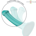 INTENSE - KATIE VIBRATEUR AVEC VENTOUSE 10 VIBRATIONS TÉLÉCOMMANDE BLEUE