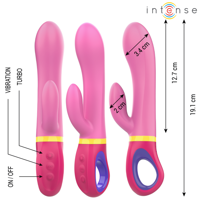 INTENSIV – ROSA KANINCHEN-VIBRATOR DAPHNE