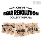 FETISCH SUBMISSIV – YOGI TEDDYBÄR BDSM-MODELL 1