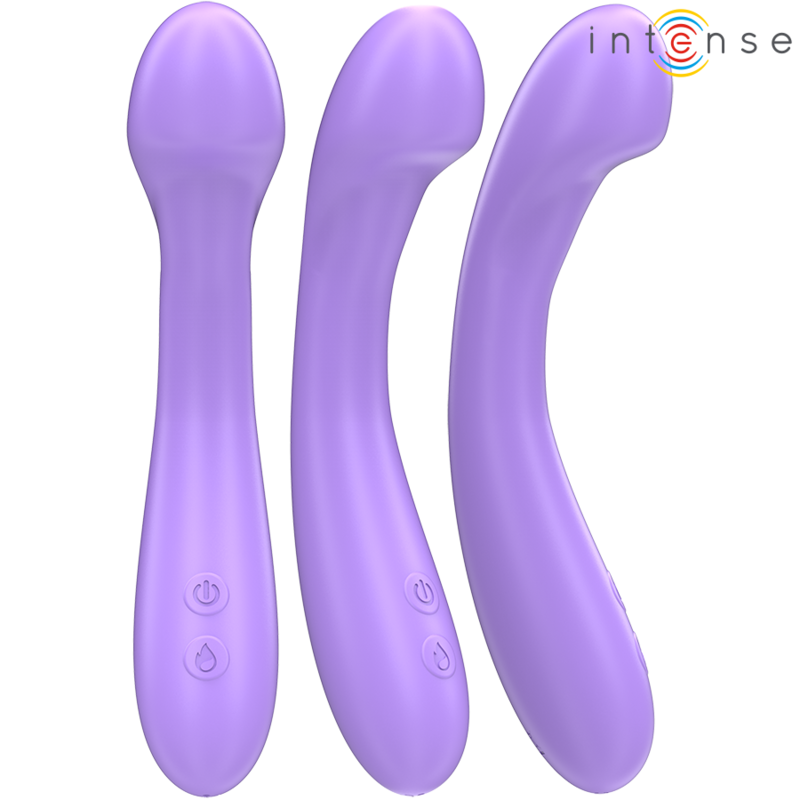 INTENSIV - BECKY VIBRATOR 19 CM BEHEIZT 7 VIBRATIONSSTUFEN VIOLETT