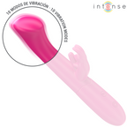 INTENSE - JULIETA RABBIT-VIBRATOR 18,6 CM 10 VIBRATIONEN ROSA