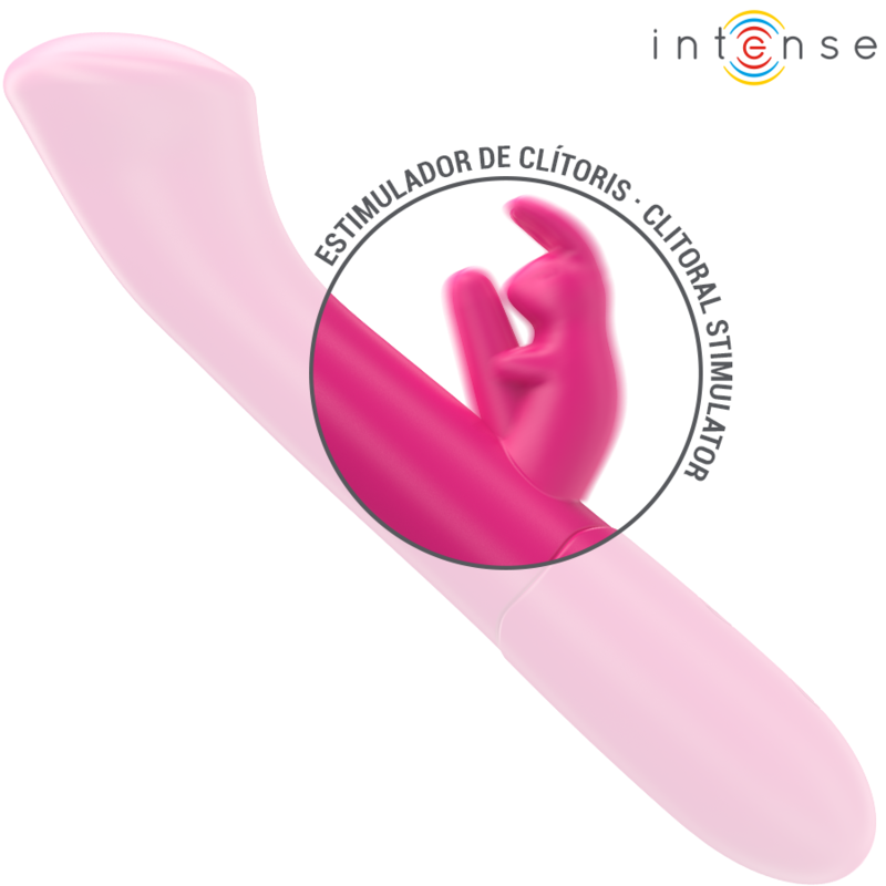 INTENSE - JULIETA RABBIT-VIBRATOR 18,6 CM 10 VIBRATIONEN ROSA