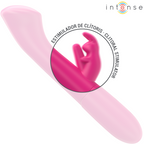 INTENSE - JULIETA RABBIT-VIBRATOR 18,6 CM 10 VIBRATIONEN ROSA