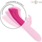 INTENSE - JULIETA VIBRATEUR RABBIT 18,6 CM 10 VIBRATIONS ROSE