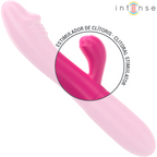 INTENSE - IVY VIBRATOR FLEXIBEL 10 VIBRATIONEN MIT STIMULIERENDER ZUNGE ROSA