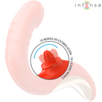 INTENSE - U-FÖRMIGER VIBRATOR UND STIMULATOR PAULINA ROT
