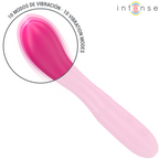 INTENSE - LISETTE VIBRATEUR 19 CM SOUPLE 10 VIBRATIONS ROSE