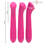 INTENSIV - PATY VIBRATOR 19 CM FLEXIBEL 10 VIBRATIONSSTUFEN MODELL 2 ROSA