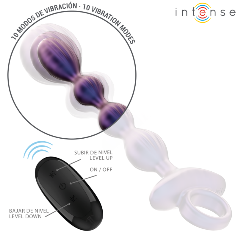 INTENSE - JACKIE ANALVIBRATOR MODELL 1 FERNBEDIENUNG