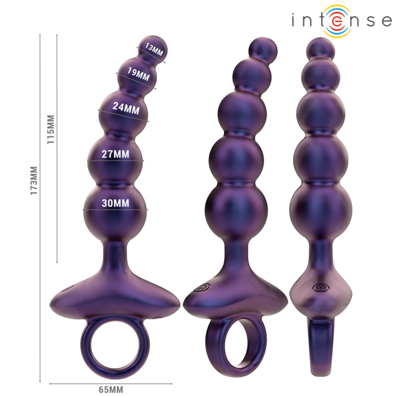 INTENSE - TITO VIBRIERENDER ANALPLUG MODELL 3 FERNBEDIENUNG