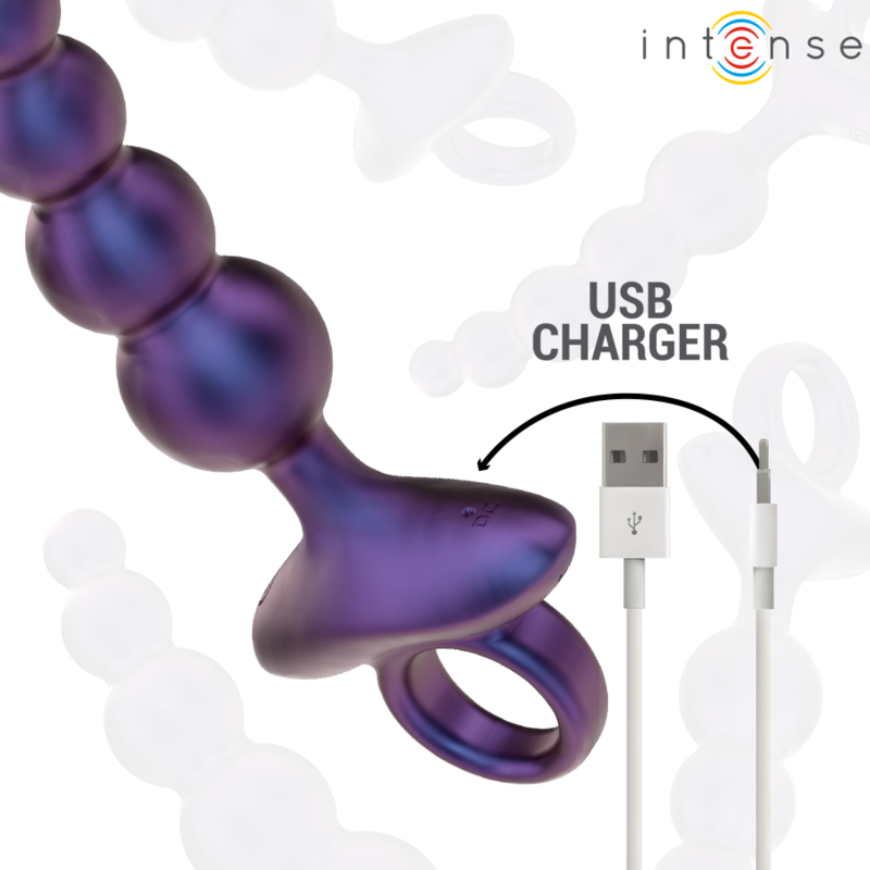 INTENSE - TITO VIBRIERENDER ANALPLUG MODELL 3 FERNBEDIENUNG