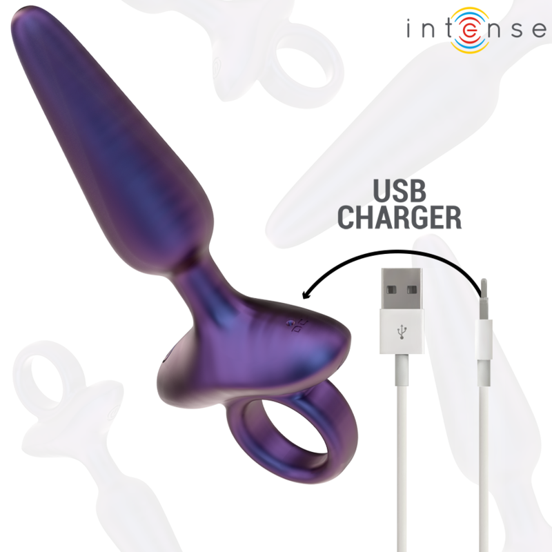 INTENSIV - MARLON ANALPLUG VIBRIEREND MODELL 4 FERNBEDIENUNG