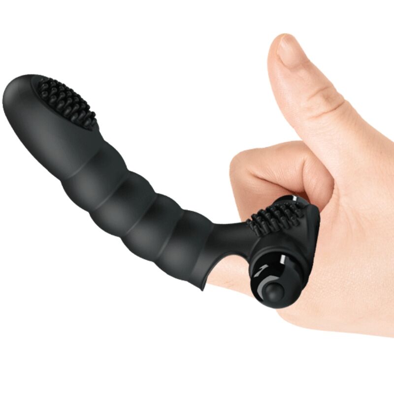 PRETTY LOVE - FINGERVIBRATOR ALEXANDER 10 VIBRATIONEN SCHWARZ