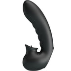 PRETTY LOVE - HOBGOBLIN FINGERVIBRATOR 12 VIBRATIONS + KLITORISSTIMULATOR SCHWARZ
