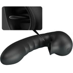 PRETTY LOVE - HOBGOBLIN FINGERVIBRATOR 12 VIBRATIONS + KLITORISSTIMULATOR SCHWARZ
