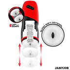 JAMYJOB - AUTOMATISCHER VAGINA-MASTURBATOR XPEED MIT 5 SCHUBMODI UND SOUNDEFFEKT