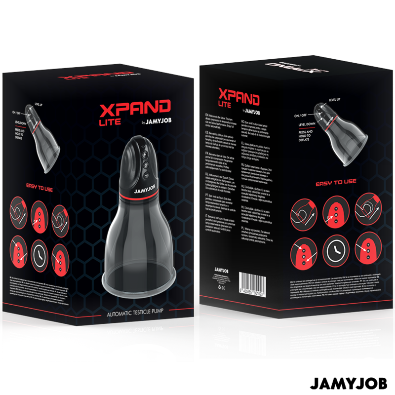 JAMYJOB - AUTOMATISCHE HODENPUMPE XPAND LITE 3 SAUGSTUFEN GRAU