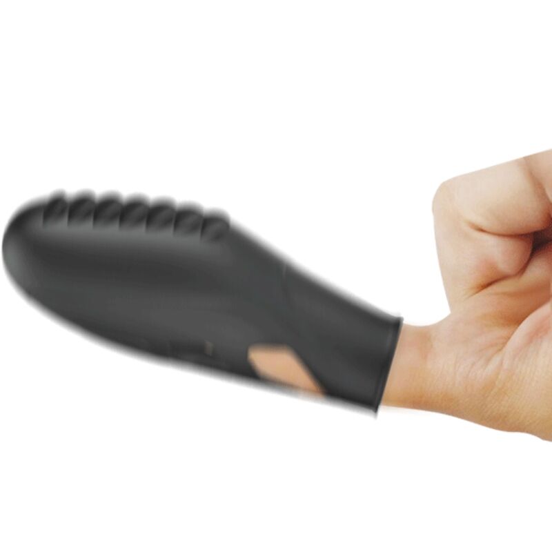 PRETTY LOVE - SILIKON-FINGERVIBRATOR GILO SCHWARZ