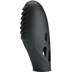 PRETTY LOVE - VIBRATEUR DOIGT EN SILICONE GILO NOIR
