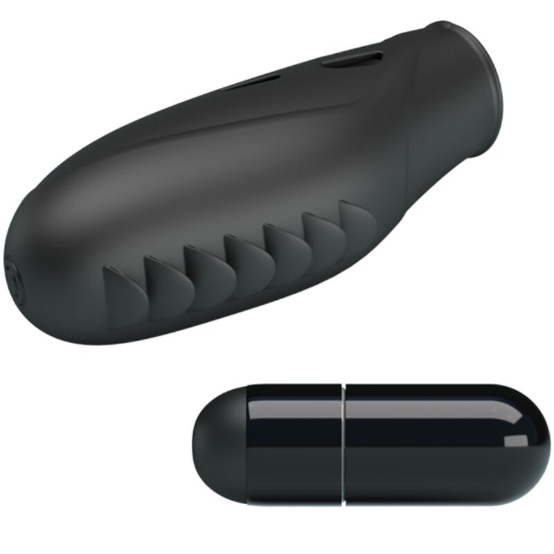 PRETTY LOVE - SILIKON-FINGERVIBRATOR GILO SCHWARZ