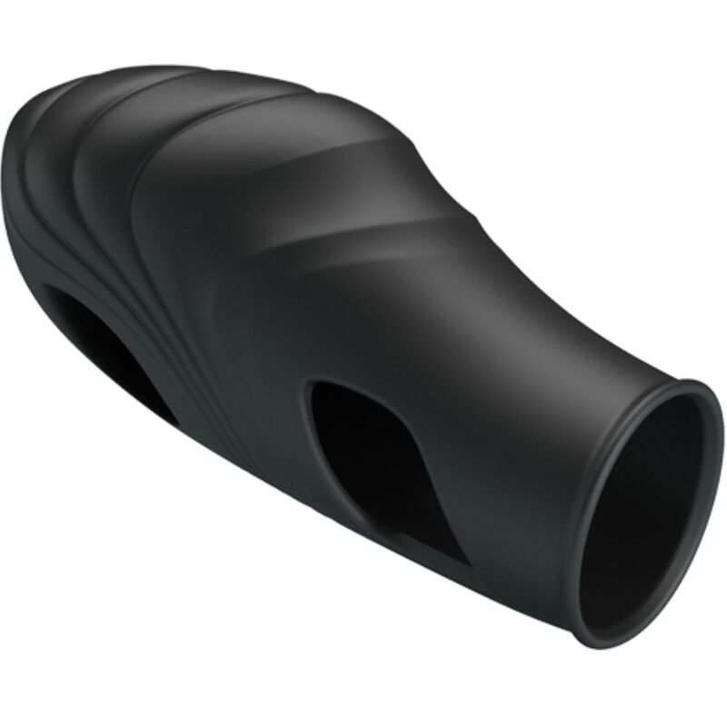 PRETTY LOVE - FINGERVIBRATOR AUS SCHWARZEM FLÜSSIGSILIKON