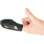 PRETTY LOVE - FINGERVIBRATOR AUS SCHWARZEM FLÜSSIGSILIKON