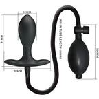 PRETTY LOVE - AUFBLASBARER ANALPLUG SCHWARZ