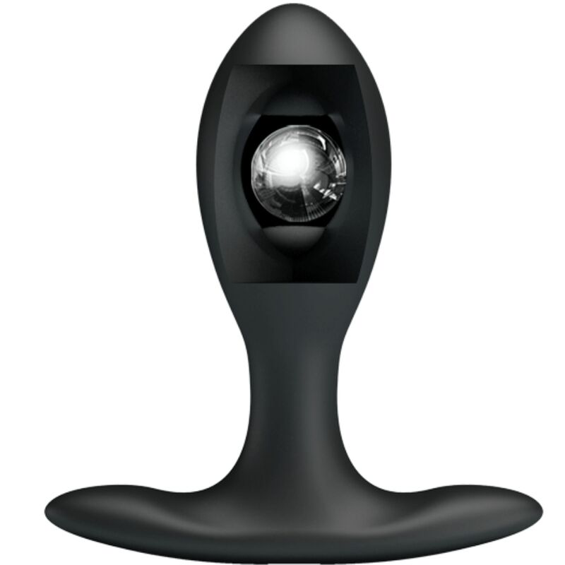 PRETTY LOVE - AUFBLASBARER ANALPLUG SCHWARZ