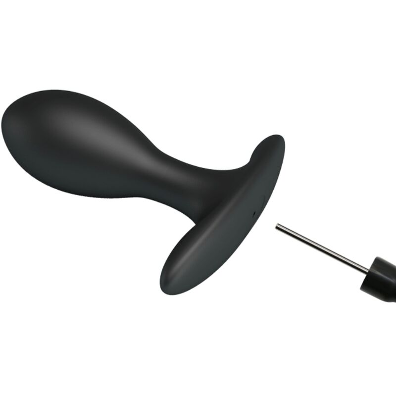 PRETTY LOVE - AUFBLASBARER ANALPLUG SCHWARZ