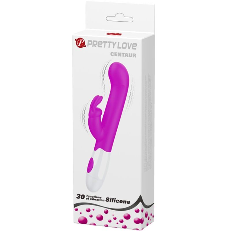 PRETTY LOVE - VIBRATOR ZENTAUR KANINCHEN 30 VIBRATIONSMODI LILA