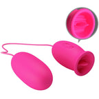 PRETTY LOVE – VIBRATIONSEI DAISY + STIMULIERENDE KLITORISZUNGE PINK