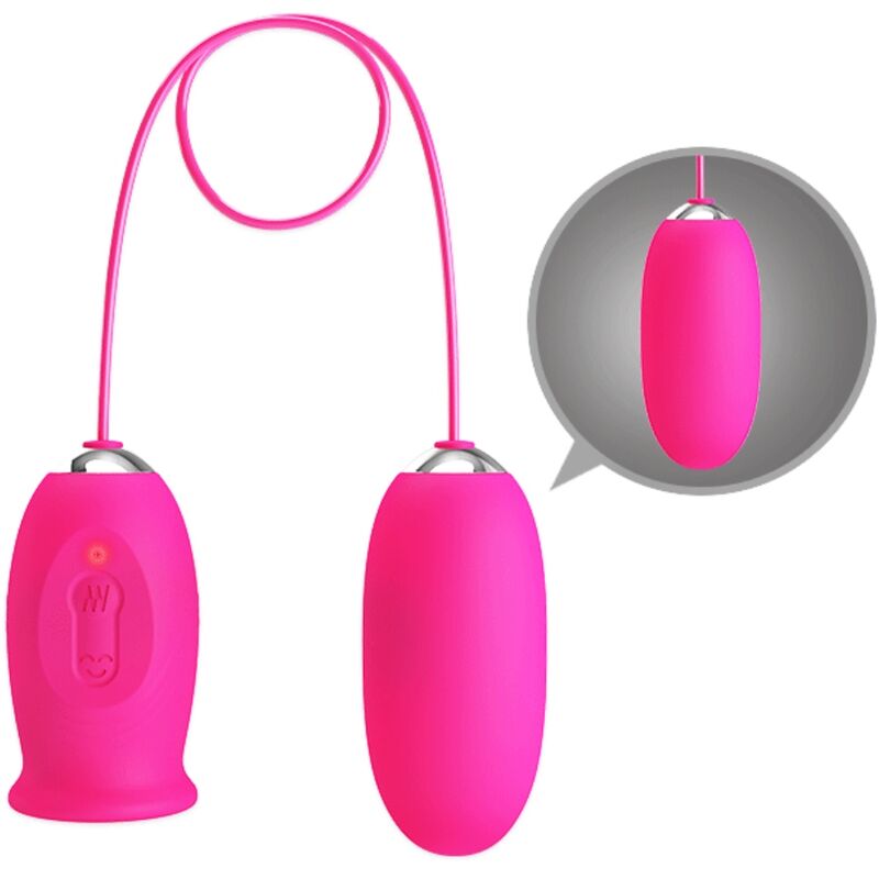 PRETTY LOVE – VIBRATIONSEI DAISY + STIMULIERENDE KLITORISZUNGE PINK