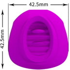 PRETTY LOVE - KLISTORISSTIMULATOR ESTELLE ZUNGE 12 VIBRATIONEN VIOLETT